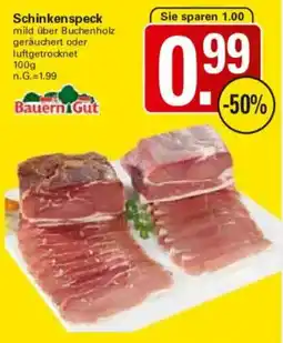 WEZ Bauern Gut Schinkenspeck Angebot