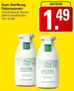 WEZ Zum Dorfkrug Salatsaucen Angebot