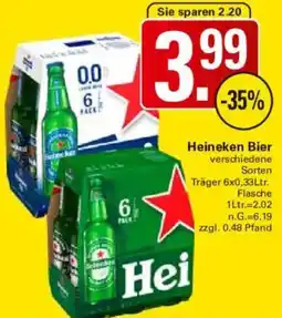 WEZ Heineken Bier Angebot