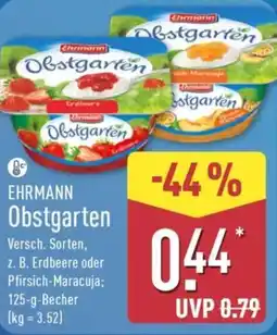 Aldi Nord EHRMANN Obstgarten Angebot