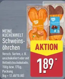 Aldi Nord MEINE KUCHENWELT Schweinsöhrchen Angebot