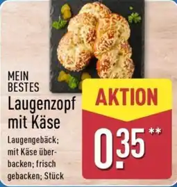 Aldi Nord MEIN BESTES Laugenzopf mit Käse Angebot