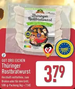 Aldi Nord GUT DREI EICHEN Thüringer Rostbratwurst Angebot