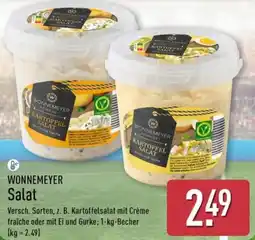 Aldi Nord WONNEMEYER Salat Angebot