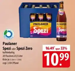 Famila Nord Ost Paulaner Spezi oder Spezi Zero Angebot