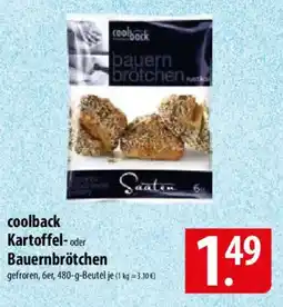 Famila Nord Ost coolback Kartoffel oder Bauernbrötchen Angebot