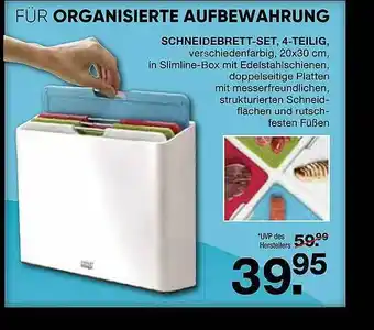 Möbel Wanninger Schneidebrett-set 4-teilig Angebot