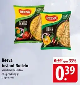 Famila Nord Ost Reeva Instant Nudeln Angebot