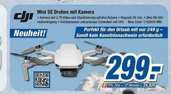 Expert Klein Dji Mini Se Drohne Mit Kamera Angebot