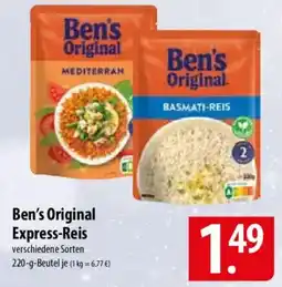 Famila Nord Ost Ben's Original Express-Reis Angebot
