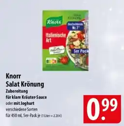 Famila Nord Ost Knorr Salat Krönung Angebot