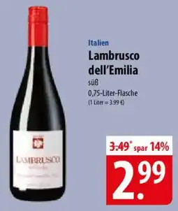 Famila Nord Ost Lambrusco dell'Emilia Angebot