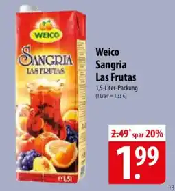 Famila Nord Ost Weico Sangria Las Frutas Angebot