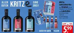 Famila Nord Ost KRITZE Lakritzlikör Mix oder Original oder Lakritzlikör Angebot