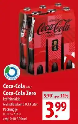 Famila Nord Ost Coca-Cola oder Coca-Cola Zero Angebot