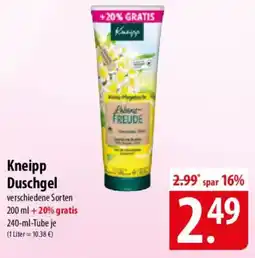 Famila Nord Ost Kneipp Duschgel Angebot