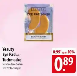 Famila Nord Ost Yeauty Eye Pad oder Tuchmaske Angebot