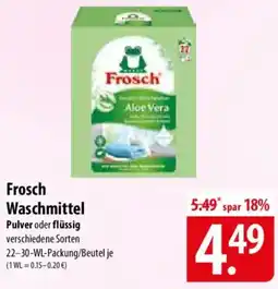 Famila Nord Ost Frosch Waschmittel Angebot