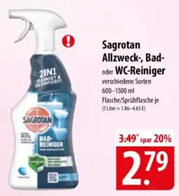 Famila Nord Ost Sagrotan Allzweck-, Bad- oder WC-Reiniger Angebot