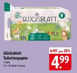 Famila Nord Ost Glücksblatt Toilettenpapier Angebot