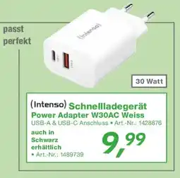 EP (Intenso) Schnellladegerät Power Adapter W30AC Weiss Angebot