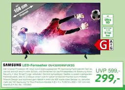 EP SAMSUNG LED-Fernseher GU43U8099FUXZG Angebot