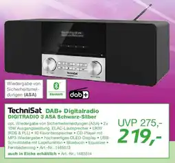 EP TechniSat DAB+ Digitalradio DIGITRADIO 3 ASA Schwarz-Silber Angebot