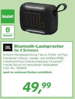 EP JBL Bluetooth-Lautsprecher Go 5 Schwarz Angebot