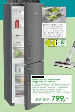 EP LIEBHERR Kühl-/Gefrierkombination CNdgc 5213-20 DarkGrey Angebot