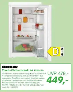 EP LIEBHERR Tisch-Kühlschrank Rd 1200-20 Angebot