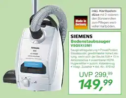 EP SIEMENS Bodenstaubsauger VSQ5X12M1 Angebot