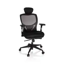 Netto Marken-Discount hjh OFFICE High End Bürostuhl VENUS BASE Stoff / Netzstoff mit Armlehnen Angebot