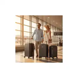 Netto Marken-Discount HOME DELUXE Reisekoffer Set VAYA – 3-teilig, Schwarz Angebot