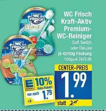 E-Center Wc Frisch Kraft Aktiv Premium Wc-reiniger Angebot