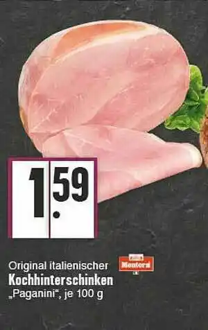 E-Center Original Italienischer Kochhinterschinken „paganini“ Angebot