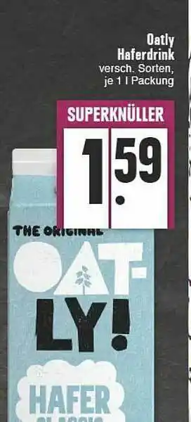 E-Center Oatly Haferdrink Angebot