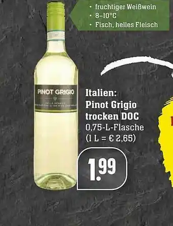 Edeka Pinot Grigio Trocken Doc Angebot