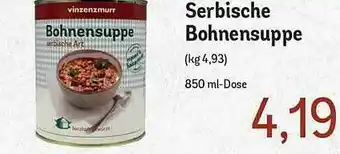 Edeka Serbische Bohnensuppe Angebot