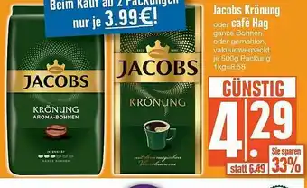 Edeka Jacobs Krönung Oder Café Hag Angebot