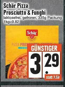 Edeka Schär Pizza Prosciutto & Funghi Angebot