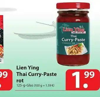 Famila Nord Ost Lien Ying Thai Curry-paste Rot Angebot