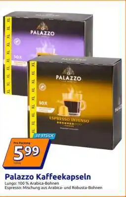 Action Palazzo Kaffeekapseln Angebot