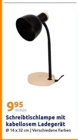 Action Schreibtischlampe mit kabellosem Ladegerät Angebot