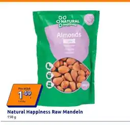 Action Natural Happiness Raw Mandeln Angebot