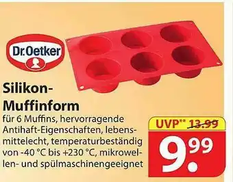 Famila Nord Ost Dr Oetker Silikon-muffinform Angebot