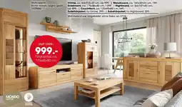 Möbel Martin MONDO NATUR Wohnwand Angebot