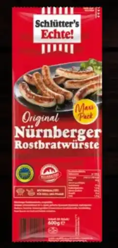 Handelshof Schlütters Original Nürnberger Rostbratwürstchen Angebot