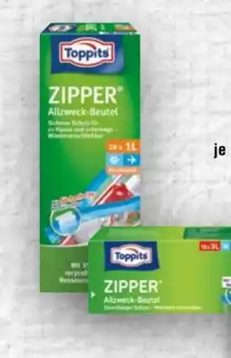 Handelshof Toppits Zipper Allzweckbeutel Angebot