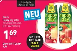 CITTI Markt Rauch Happy Day Säfte Angebot