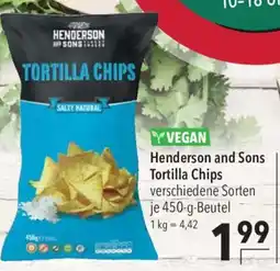 CITTI Markt Henderson and Sons Tortilla Chips Angebot